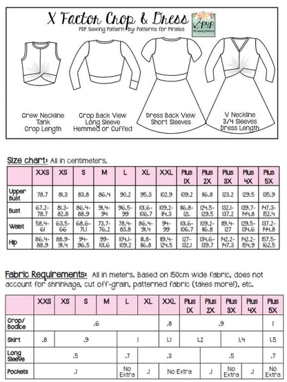 X Factor Crop & Dress- Bundle