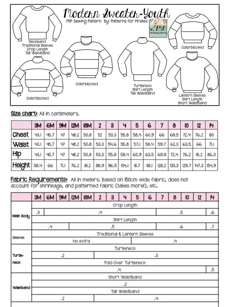 Modern Sweater- Youth