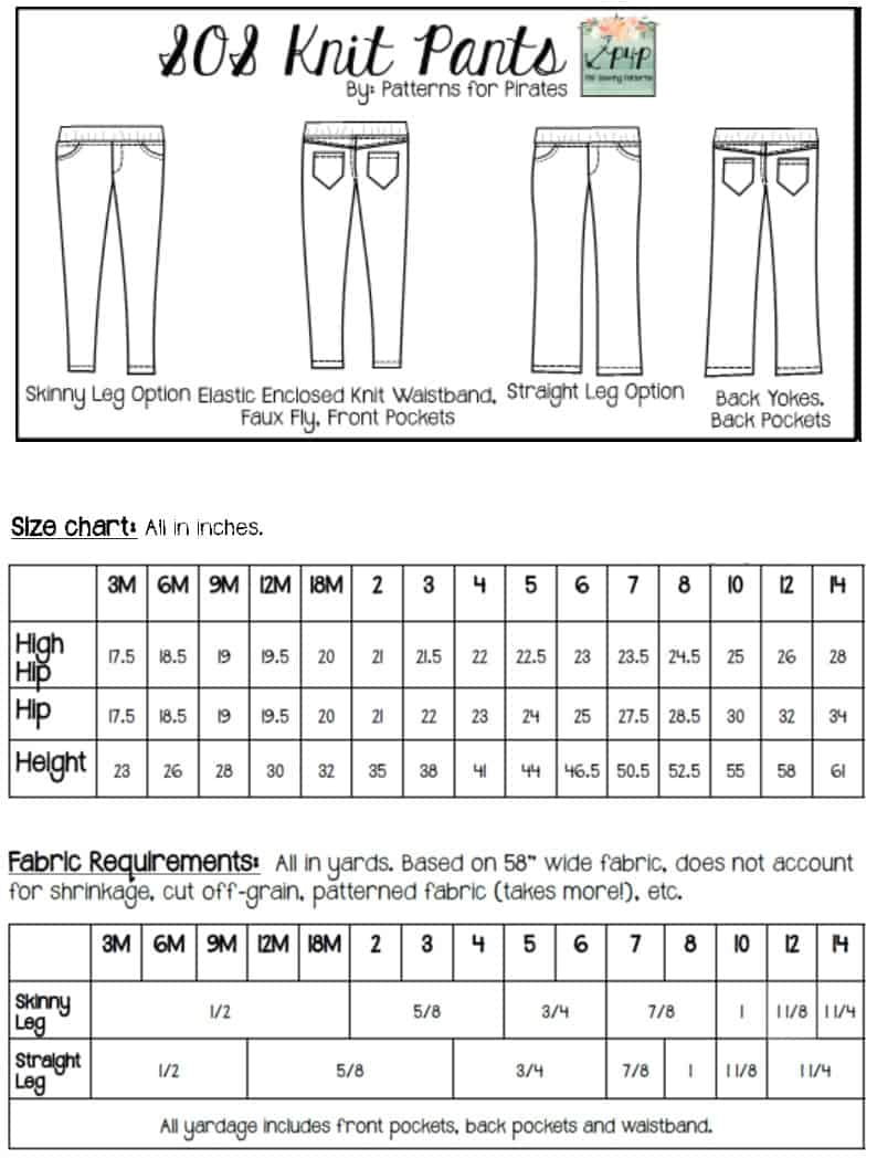 SOS Knit Pants Bundle