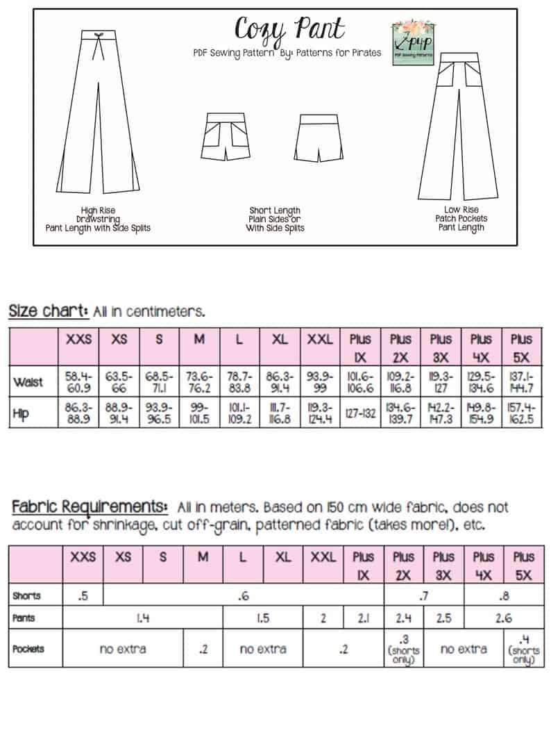 Cozy Pants- Bundle