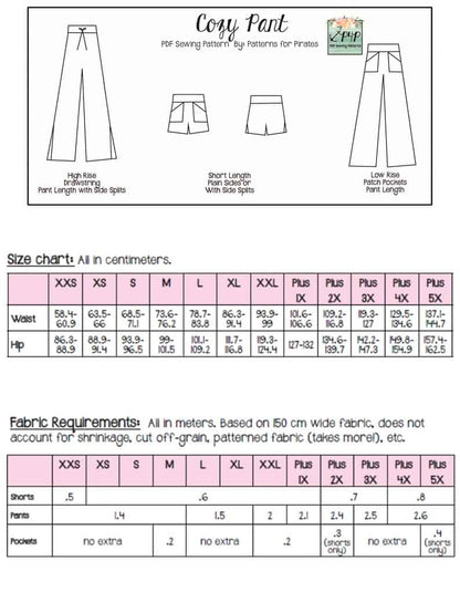 Cozy Pants- Bundle