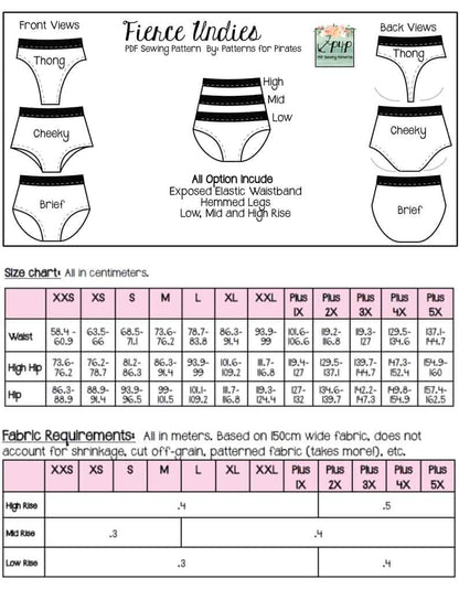 Fierce Undies- Bundle