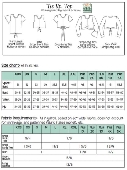 Tie Up Top- Bundle