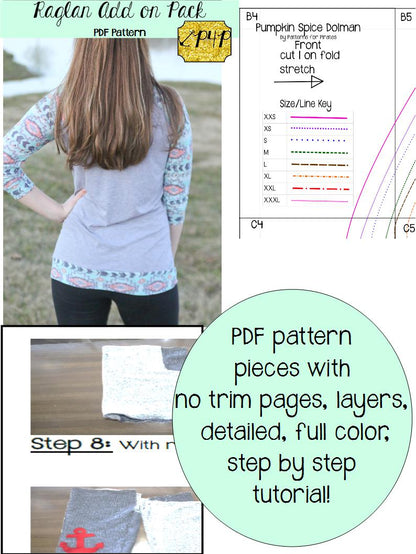 Slim Fit Raglan