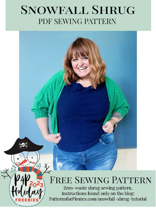 Free Snowfall Shrug