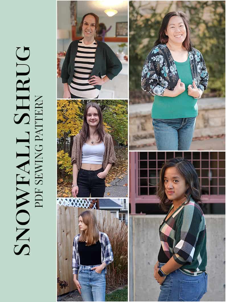 Free Snowfall Shrug