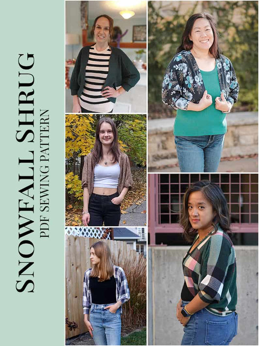 Free Snowfall Shrug