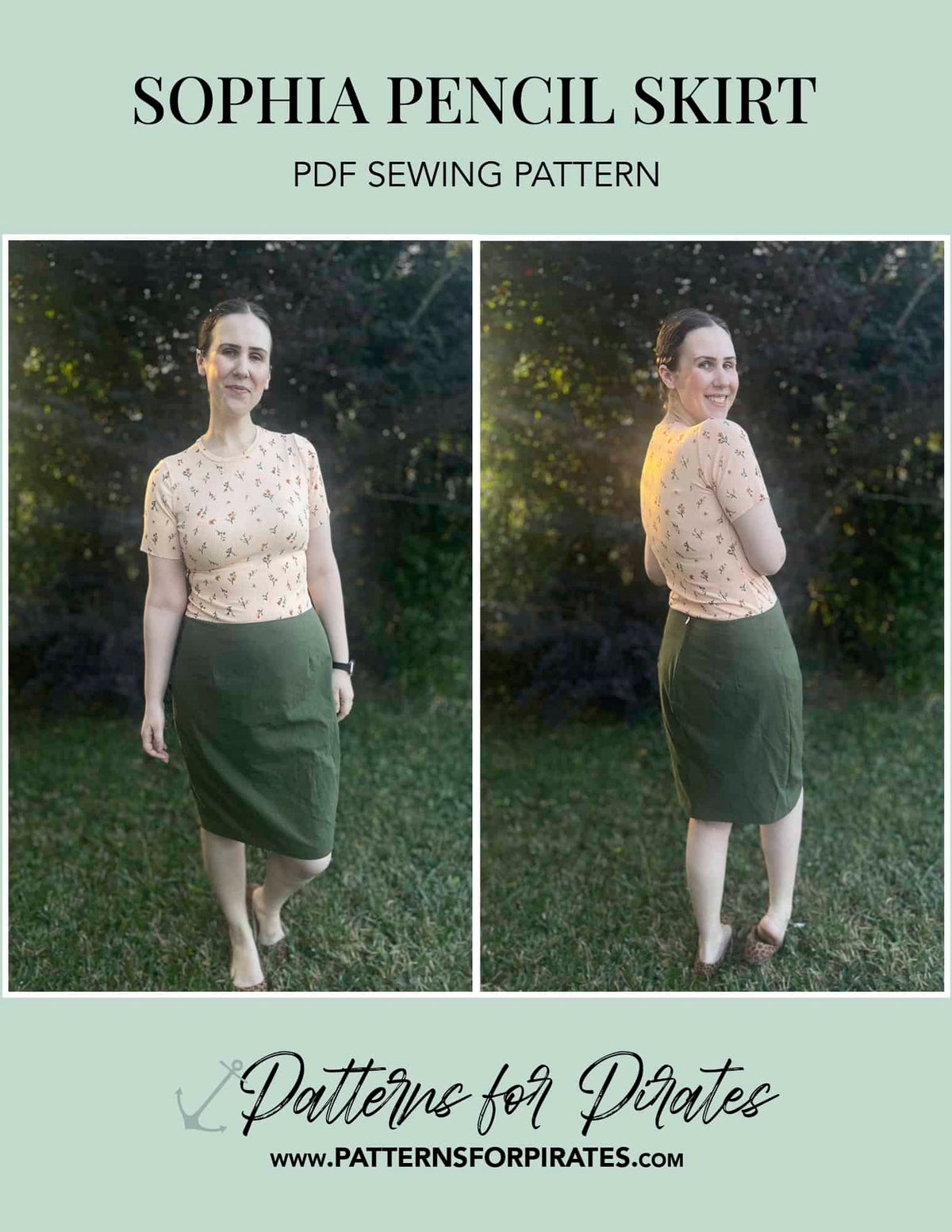 Sophia Pencil Skirt