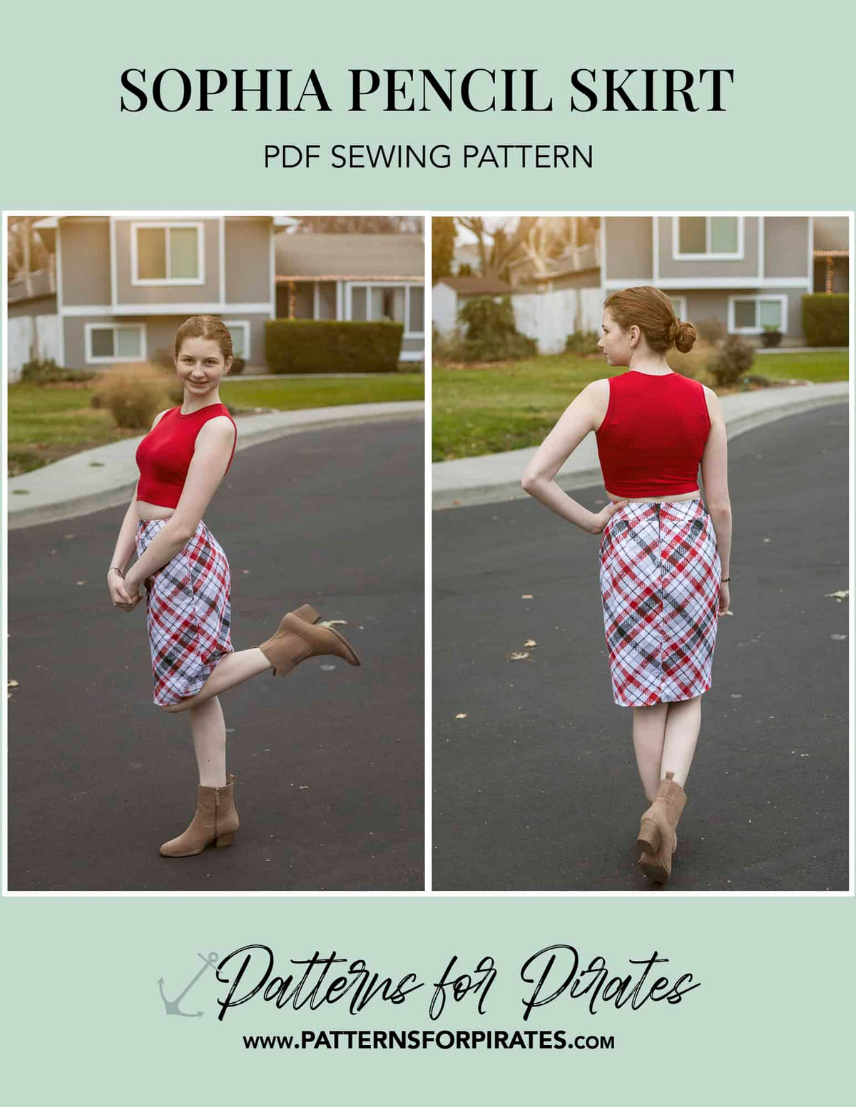 Sophia Pencil Skirt