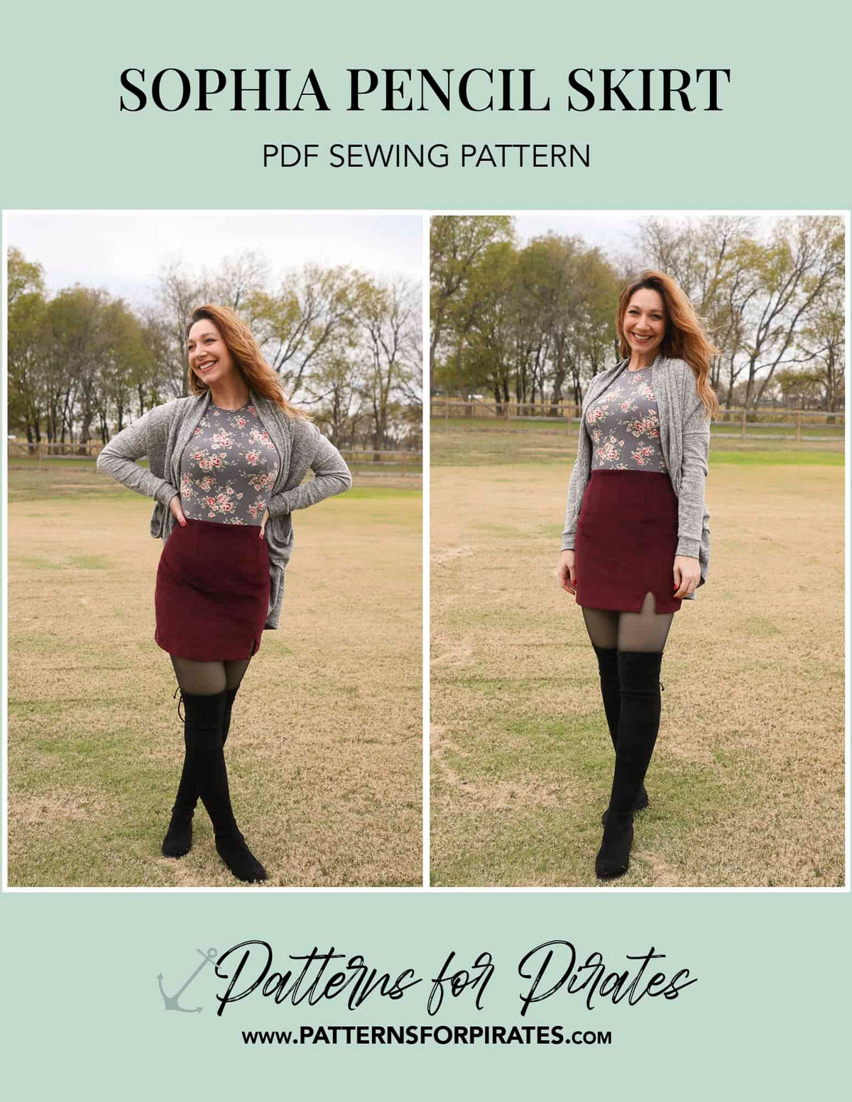 Sophia Pencil Skirt