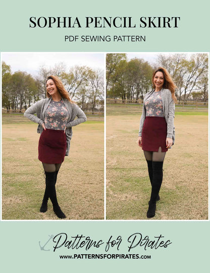 Sophia Pencil Skirt
