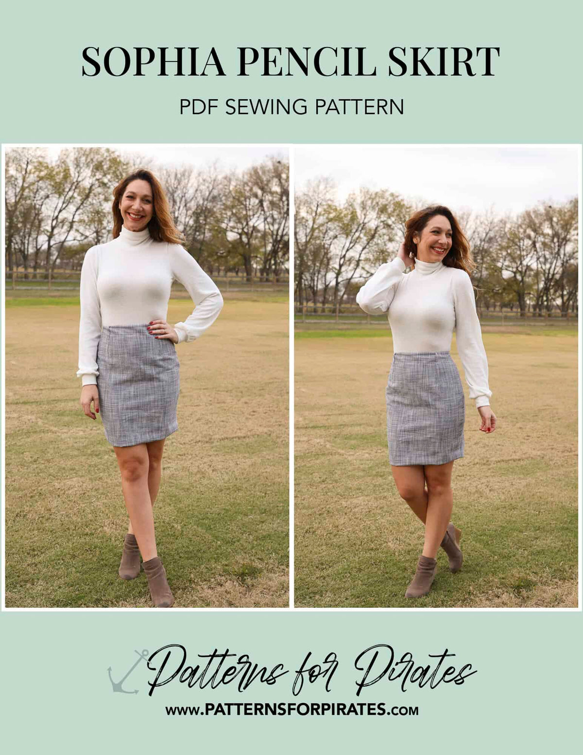 Sophia Pencil Skirt