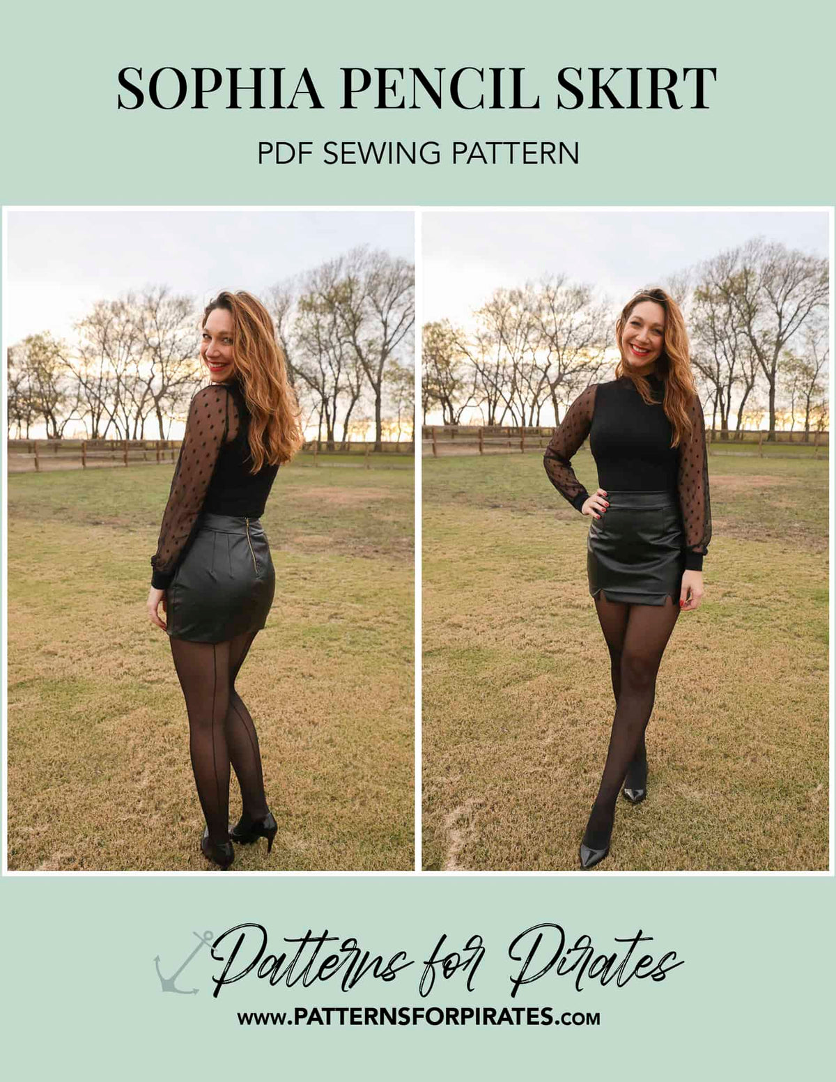 Sophia Pencil Skirt