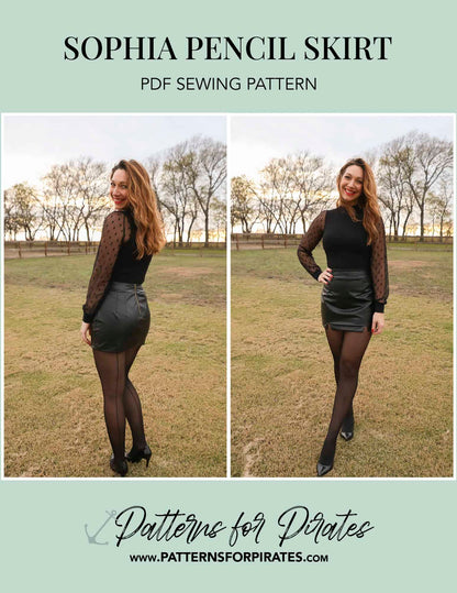 Sophia Pencil Skirt