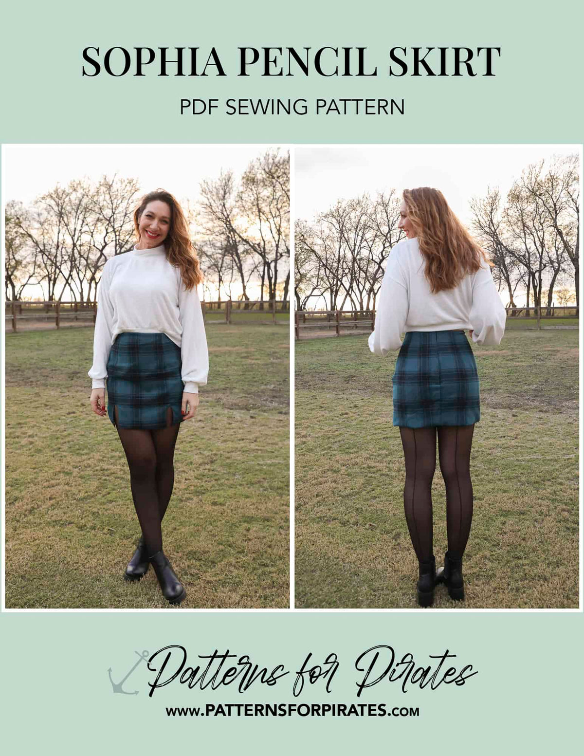 Sophia Pencil Skirt