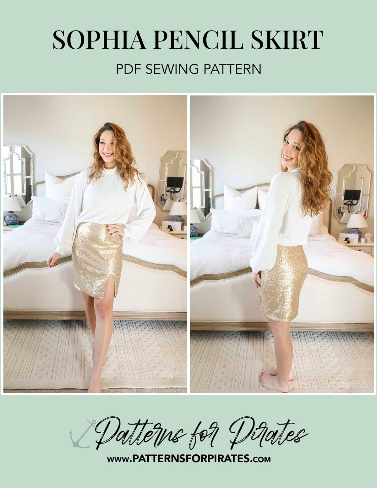 Sophia Pencil Skirt