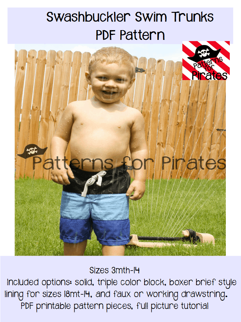 Swashbuckler Swim Trunks