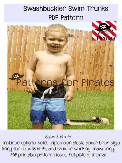 Swashbuckler Swim Trunks