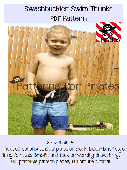 Swashbuckler Swim Trunks
