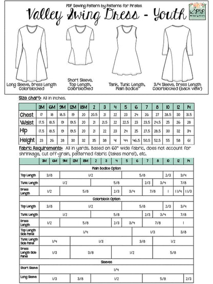 Valley Swing Dress- Youth