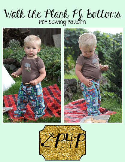 Walk the Plank PJ Bottoms- Adult Unisex