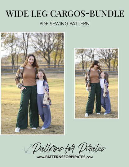 Wide Leg Cargos - Bundle
