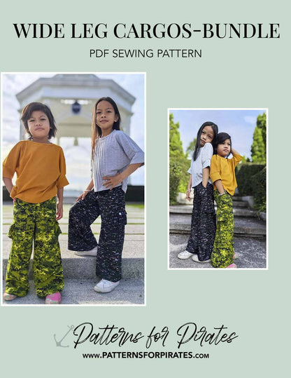 Wide Leg Cargos - Bundle