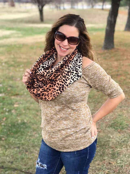 Free Hidden Pocket Infinity Scarf Tutorial