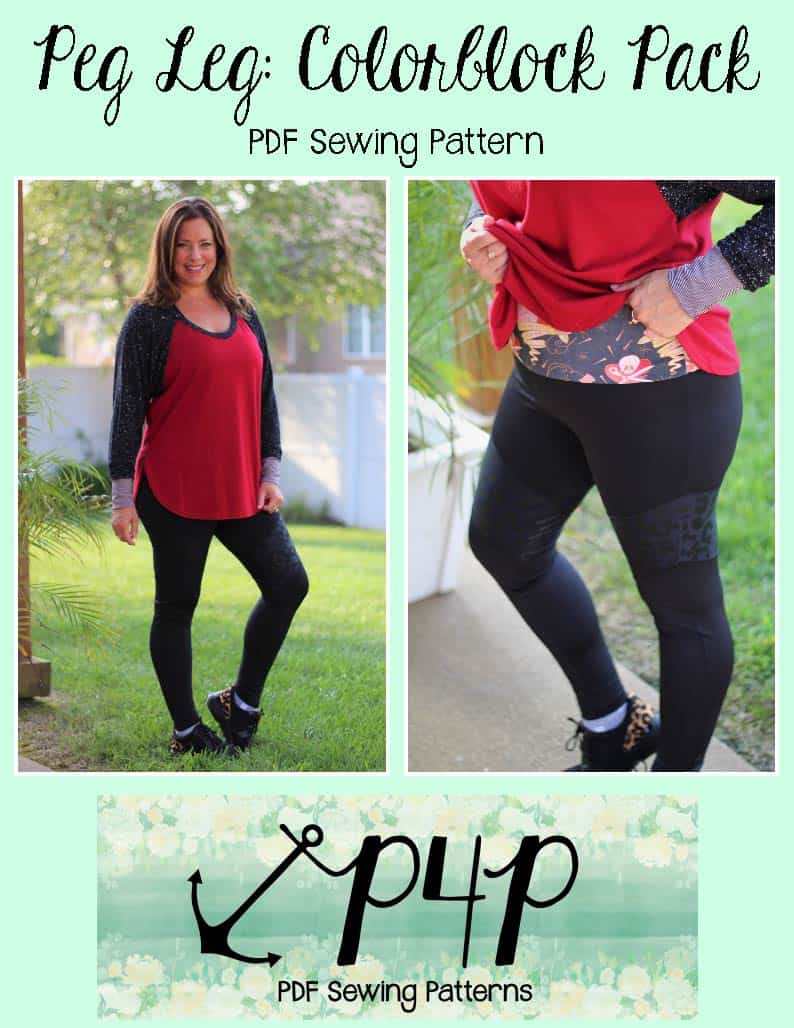 Peg Legs- Colorblock Pack