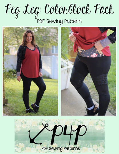 Peg Legs- Colorblock Pack