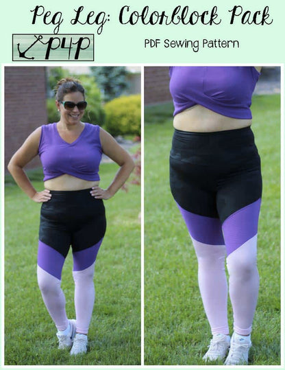 Peg Legs- Colorblock Pack