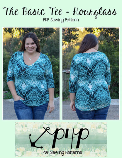 The Basic Tee- Hourglass
