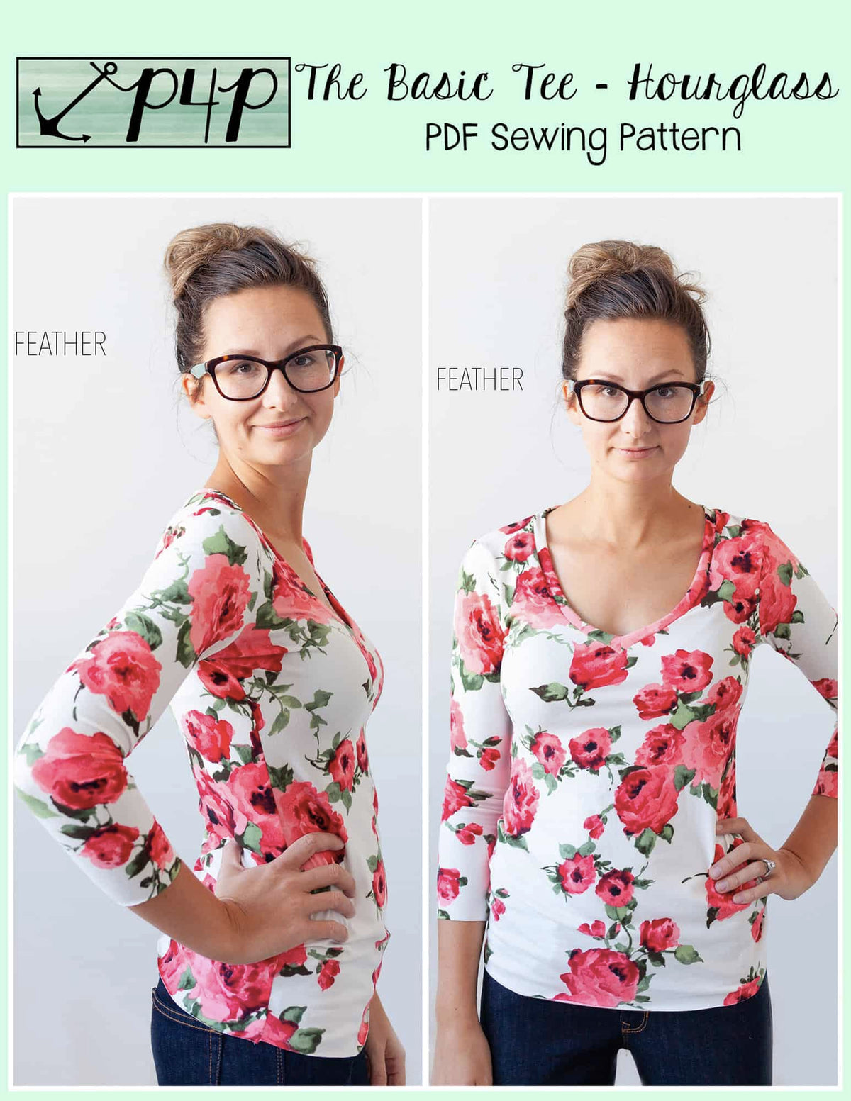The Basic Tee- Hourglass