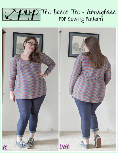 The Basic Tee- Hourglass