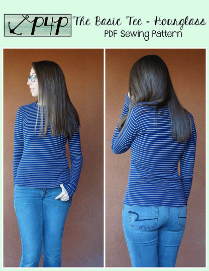 The Basic Tee- Hourglass