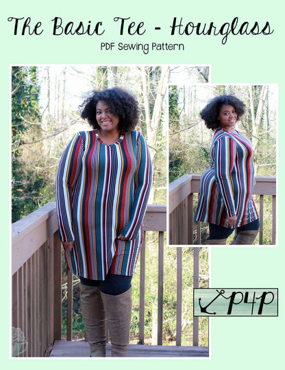 The Basic Tee- Hourglass