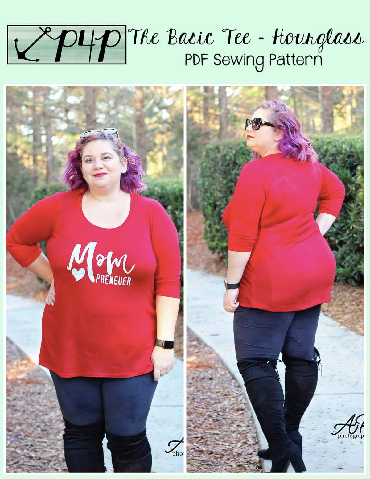 The Basic Tee- Hourglass