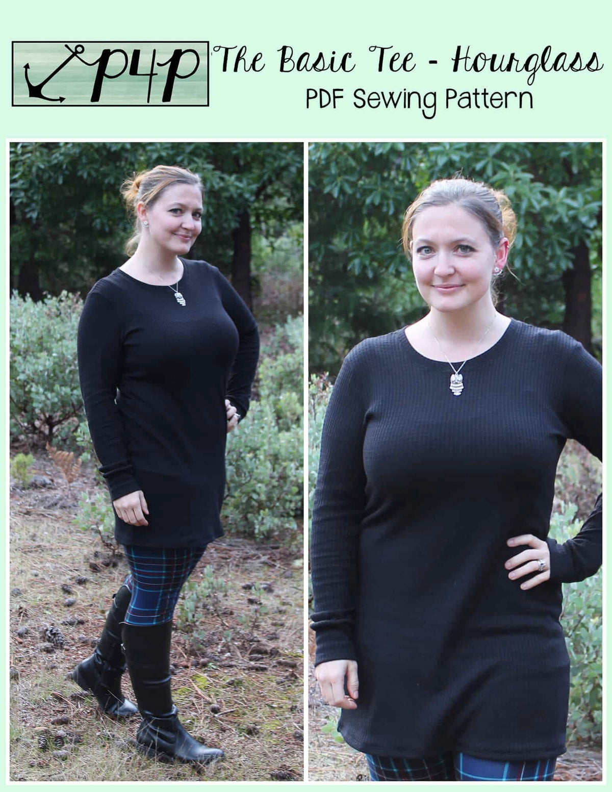 The Basic Tee- Hourglass