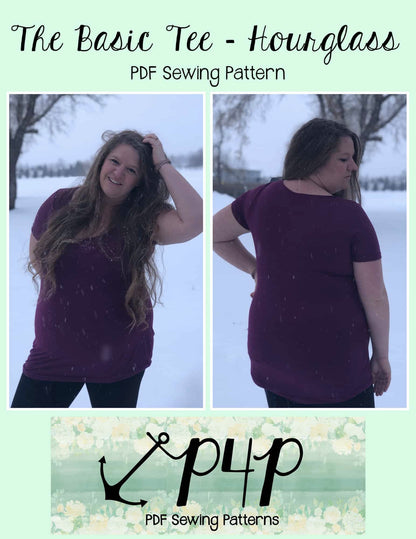 The Basic Tee- Hourglass