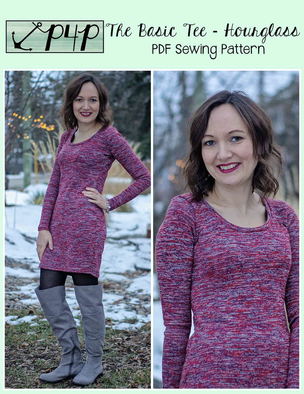 The Basic Tee- Hourglass