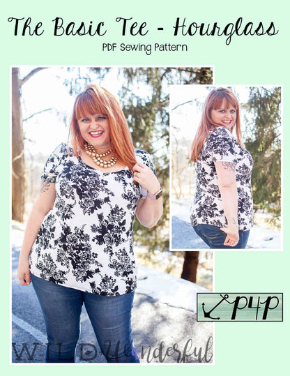 The Basic Tee- Hourglass