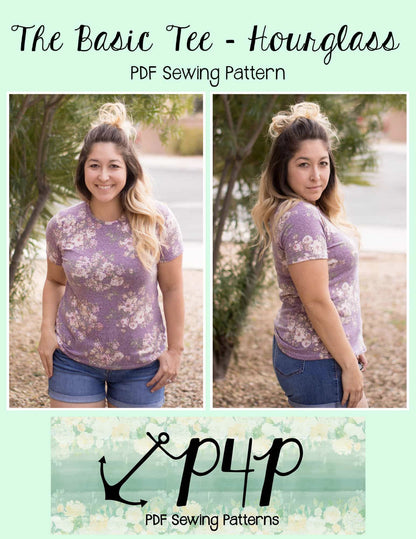 The Basic Tee- Hourglass