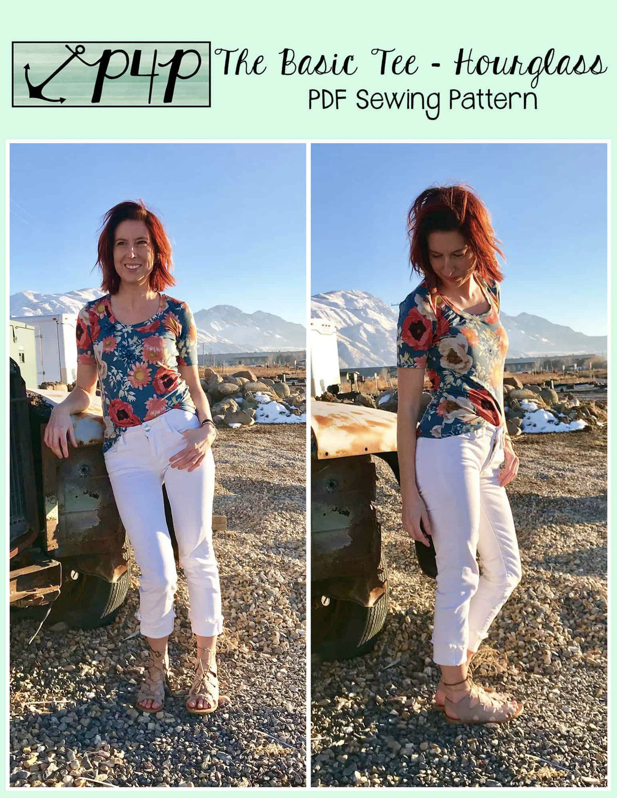 The Basic Tee- Hourglass