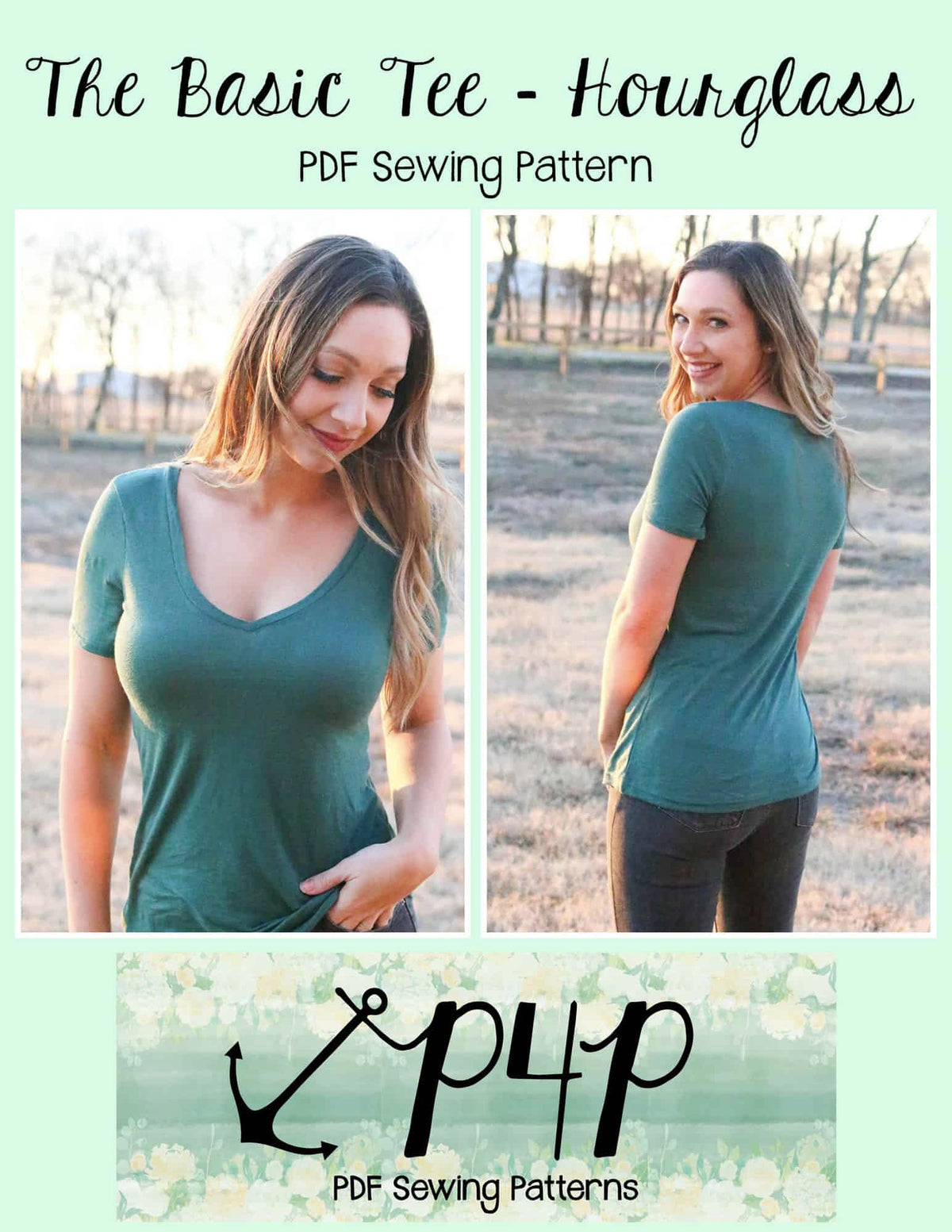The Basic Tee- Hourglass