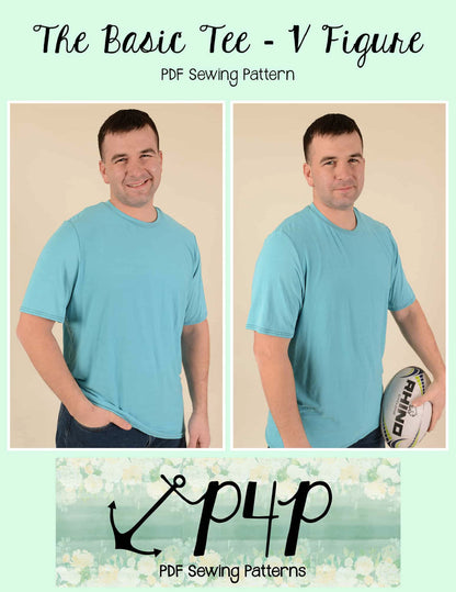 The Basic Tee- V Figure