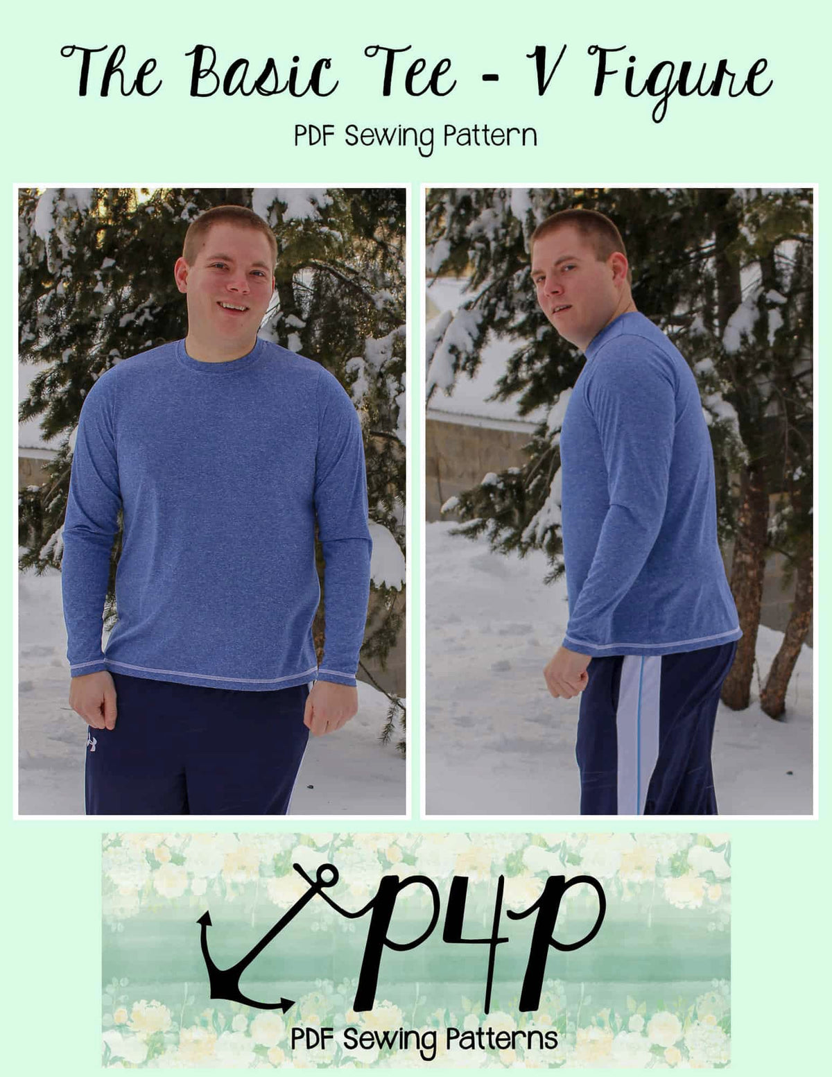 The Basic Tee- V Figure