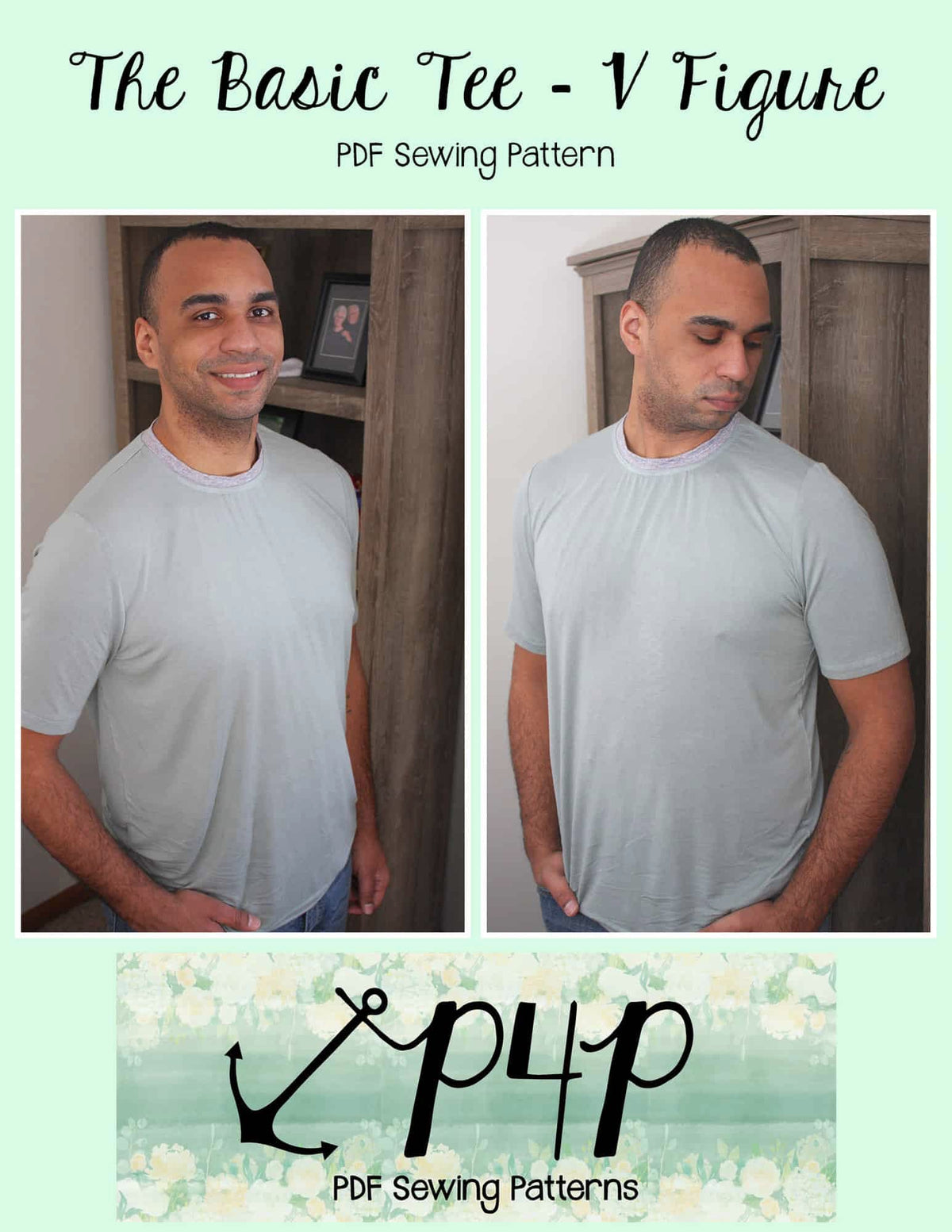 The Basic Tee- V Figure