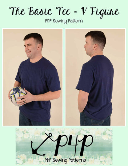 The Basic Tee- V Figure