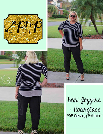 Bear Joggers - Hourglass Figure