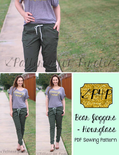 Bear Joggers - Hourglass Figure